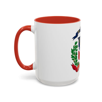 Coat of arms of the Dominican Republic - Accent Coffee Mug