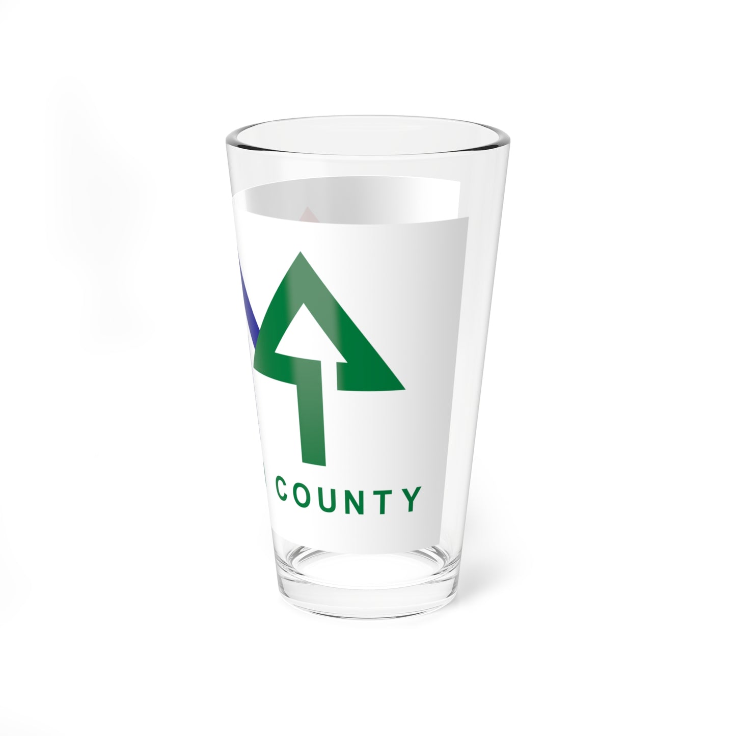 Flag of Snohomish County Washington (United States) Pint Glass 16oz
