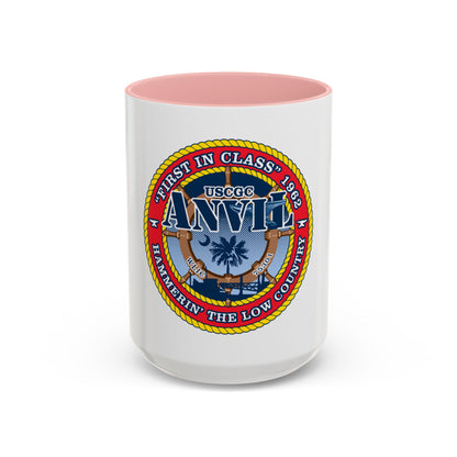 USCGC Anvil WLIC 75301 (U.S. Coast Guard) Accent Coffee Mug