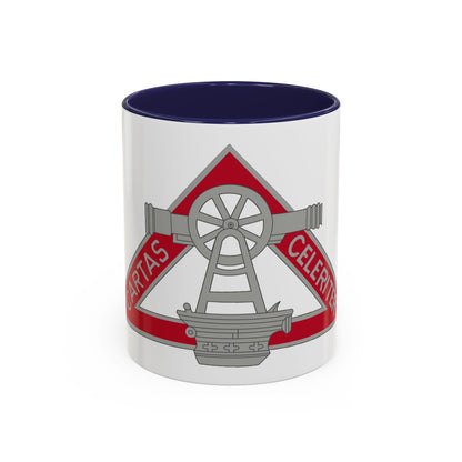 69 Engineer Company (U.S. Army) Accent Coffee Mug