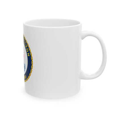 USCGC Hamilton WMSL 753 (U.S. Coast Guard) White Coffee Mug