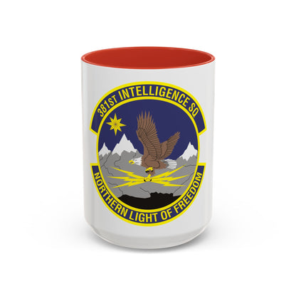381st Intelligence Squadron (U.S. Air Force) Accent Coffee Mug