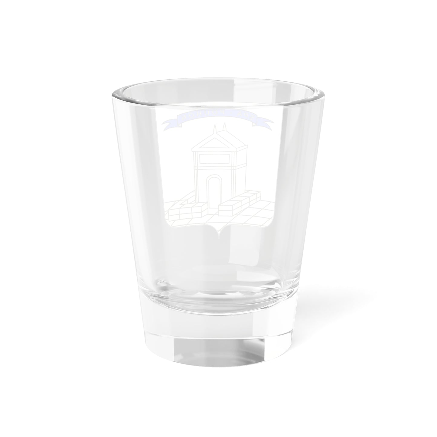 Héraldique Ville BE Spa (Belgium) (Coat of Arms) Shot Glass 1.5oz