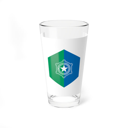 Flag of Sapporo Hokkaido (Japan) Pint Glass 16oz