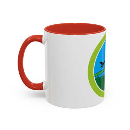 Fish and Wildlife Management (Boy Scout Merit Badge) Accent Coffee Mug