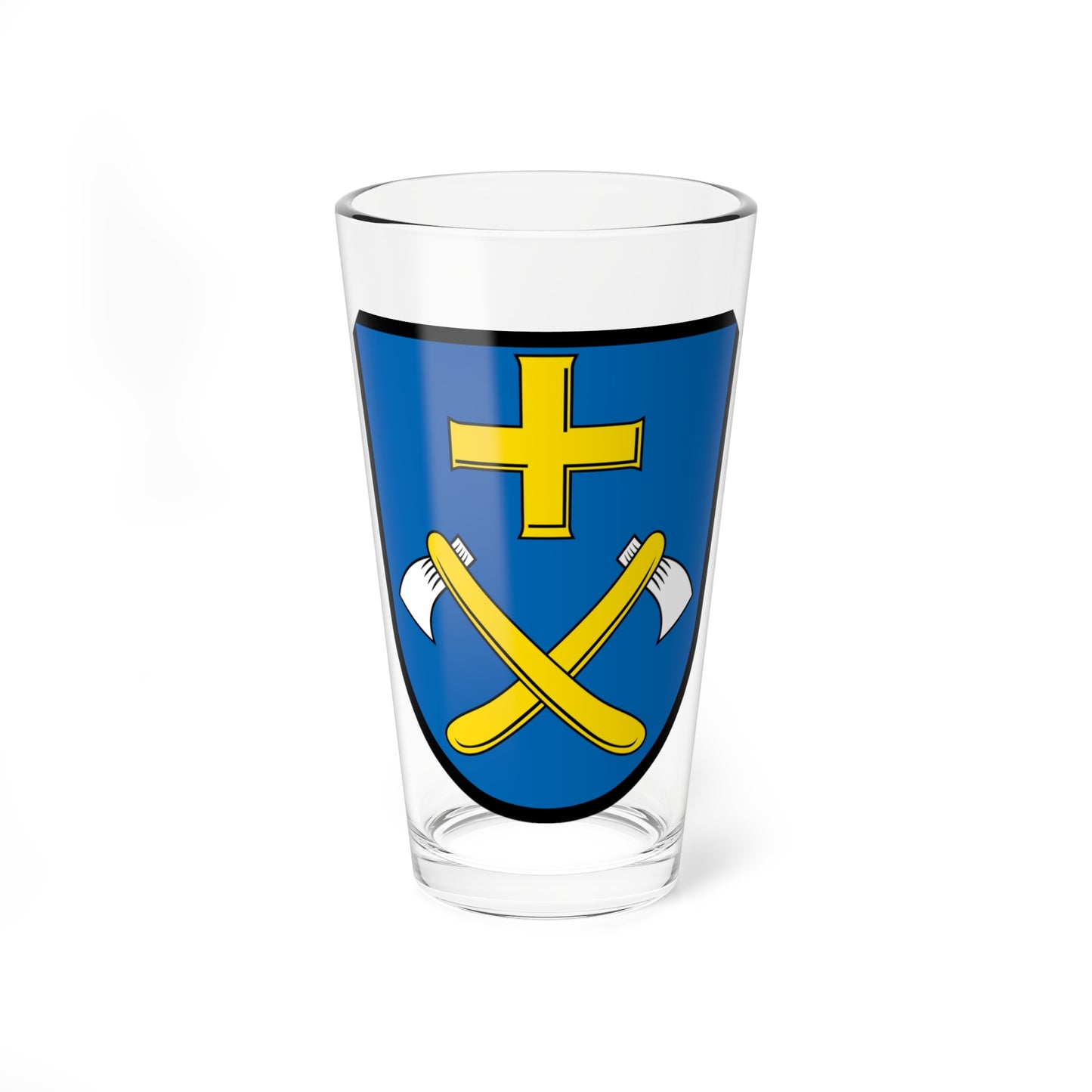 DEU Adelsried COA (Germany) (Coat of Arms) Pint Glass 16oz