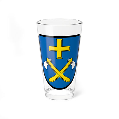 DEU Adelsried COA (Germany) (Coat of Arms) Pint Glass 16oz