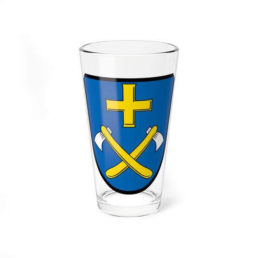 DEU Adelsried COA (Germany) (Coat of Arms) Pint Glass 16oz