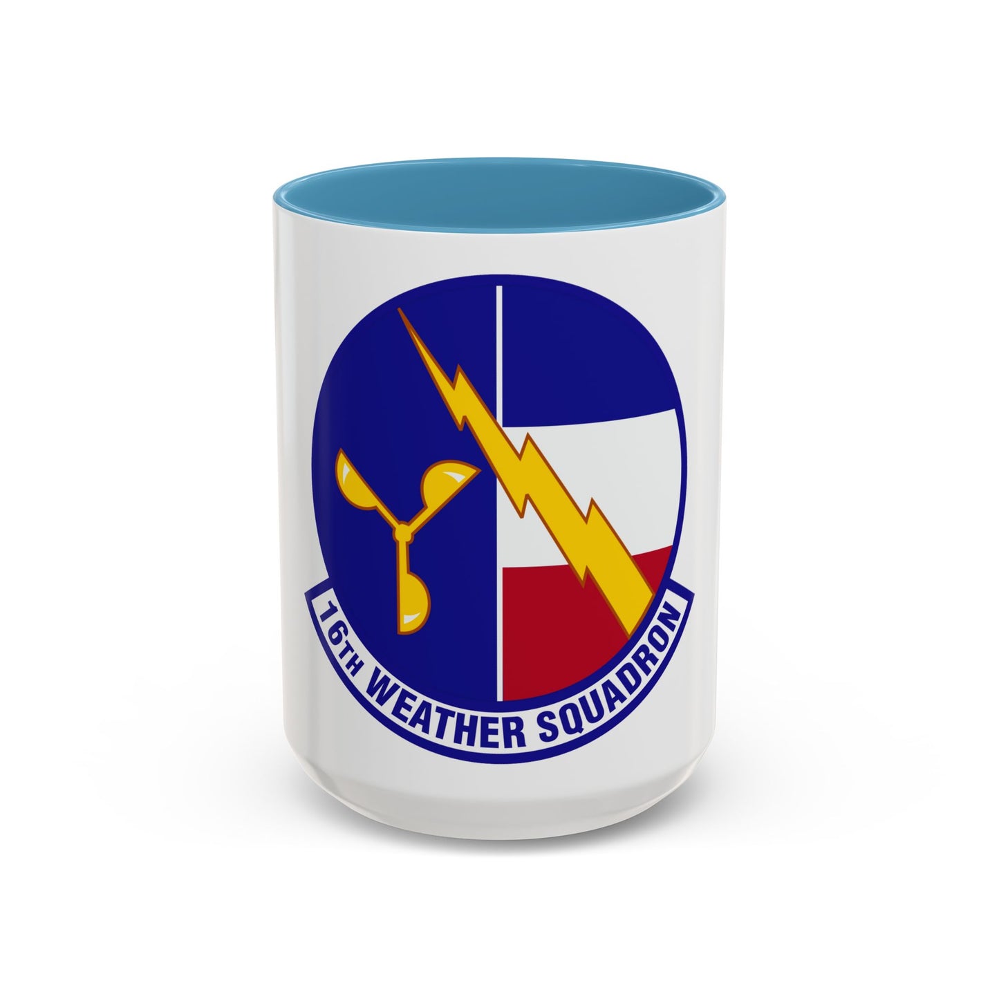 16 Weather Squadron AFWA (U.S. Air Force) Accent Coffee Mug