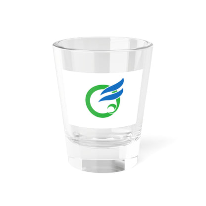 Flag of Kihoku Ehime (Japan) Shot Glass 1.5oz