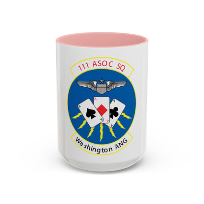 111 ASOC Sq Washington ANG (U.S. Air Force) Accent Coffee Mug