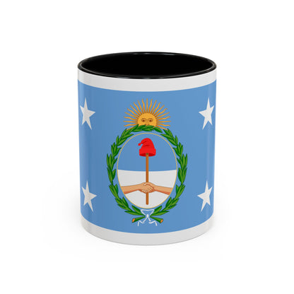 Standard of the President of Argentina Afloat - Accent Coffee Mug