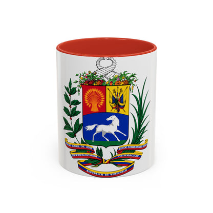 Coat of arms of Venezuela (1954-2006) - Accent Coffee Mug