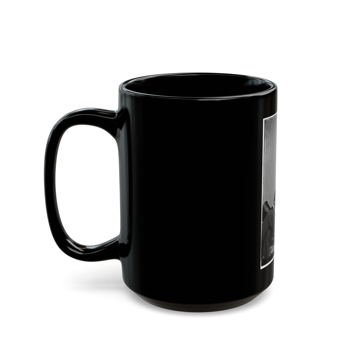 Portrait Of Rear Admiral Charles Wilkes, Officer Of The Federal Navy (U.S. Civil War) Black Coffee Mug