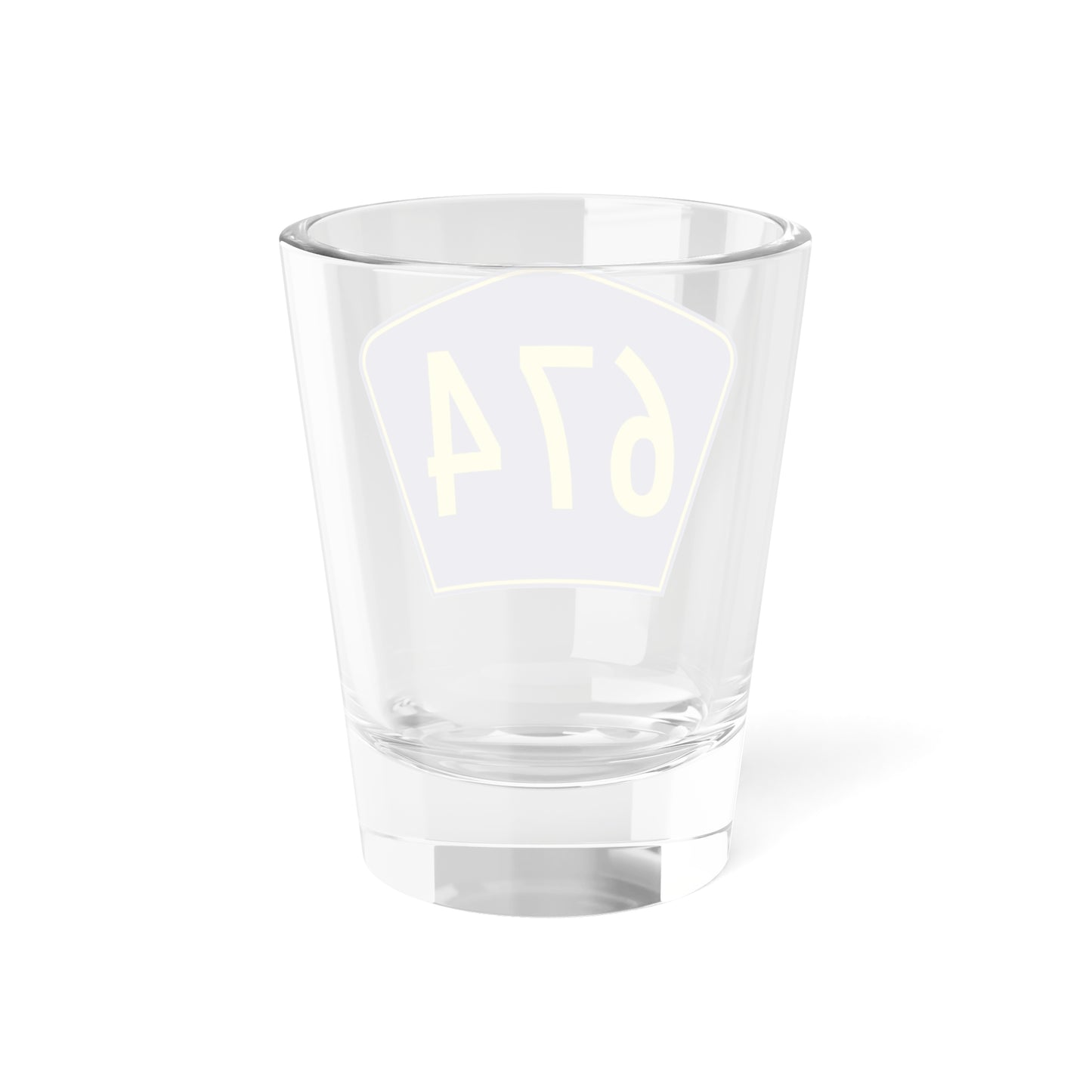 PR secondary 674 (Puerto Rico) (Road Sign) Shot Glass 1.5oz