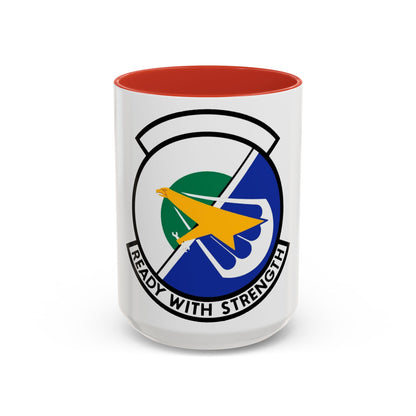 314 Aircraft Maintenance Squadron AETC (U.S. Air Force) Accent Coffee Mug