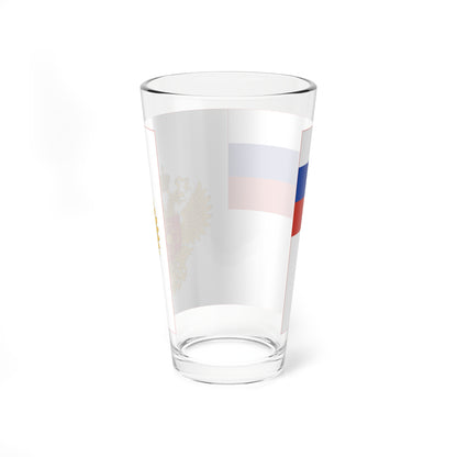 Flag of FMBA Russia (Russia) Pint Glass 16oz