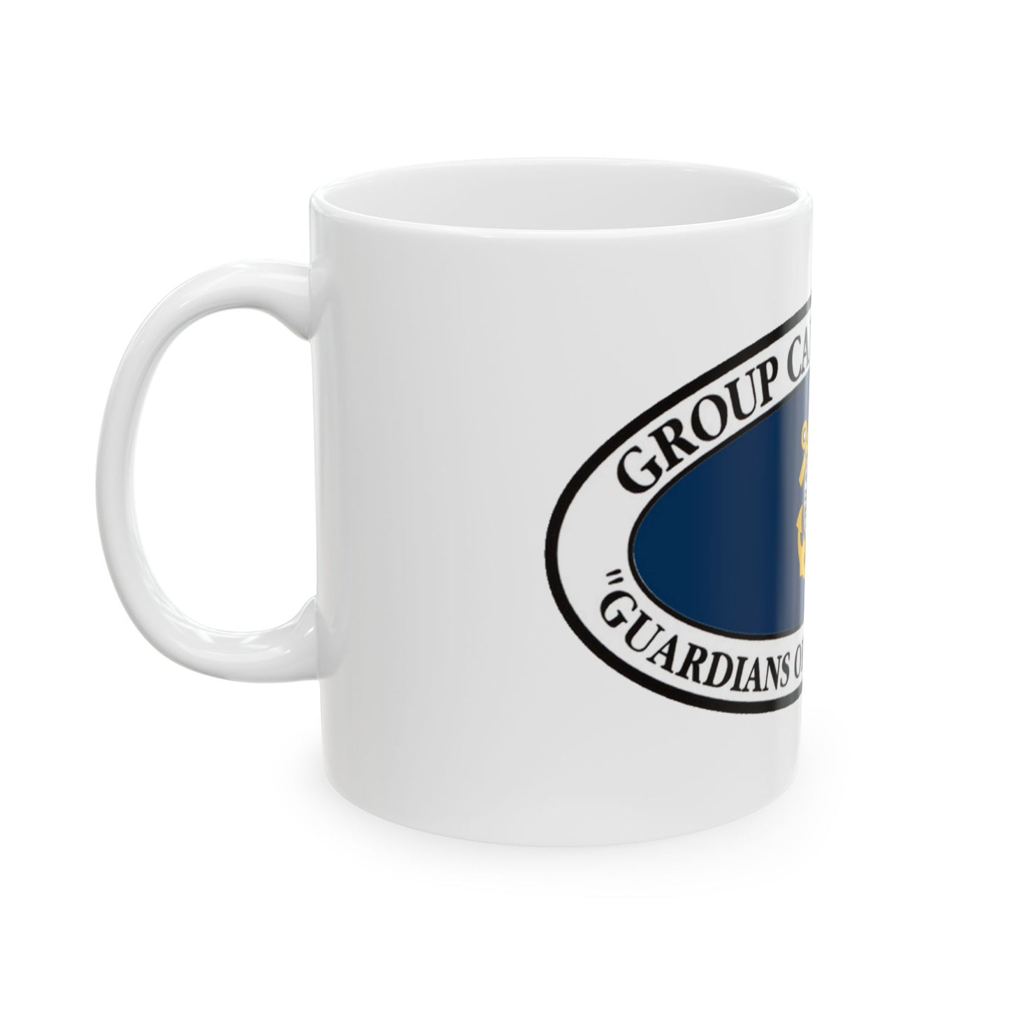 USCG Group Cape Hatteras VINT (U.S. Coast Guard) White Coffee Mug