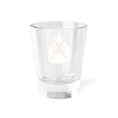 Verre à liqueur 10e brigade de soutien (armée américaine) 1,5 oz