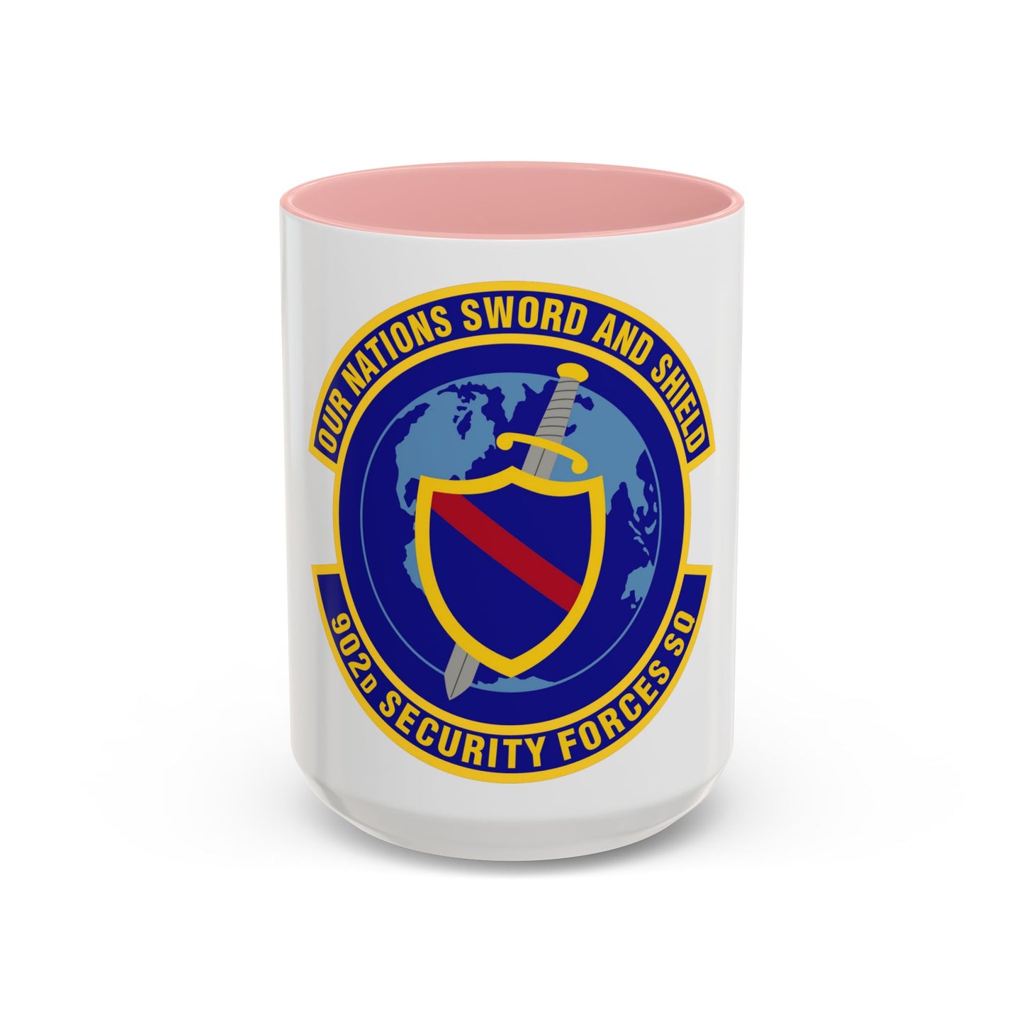 902d Security Forces Squadron (U.S. Air Force) Accent Coffee Mug