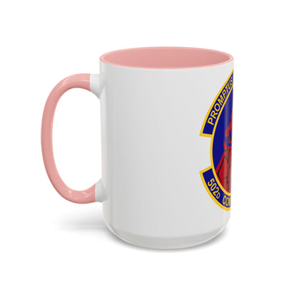 502d Comptroller Squadron (U.S. Air Force) Accent Coffee Mug