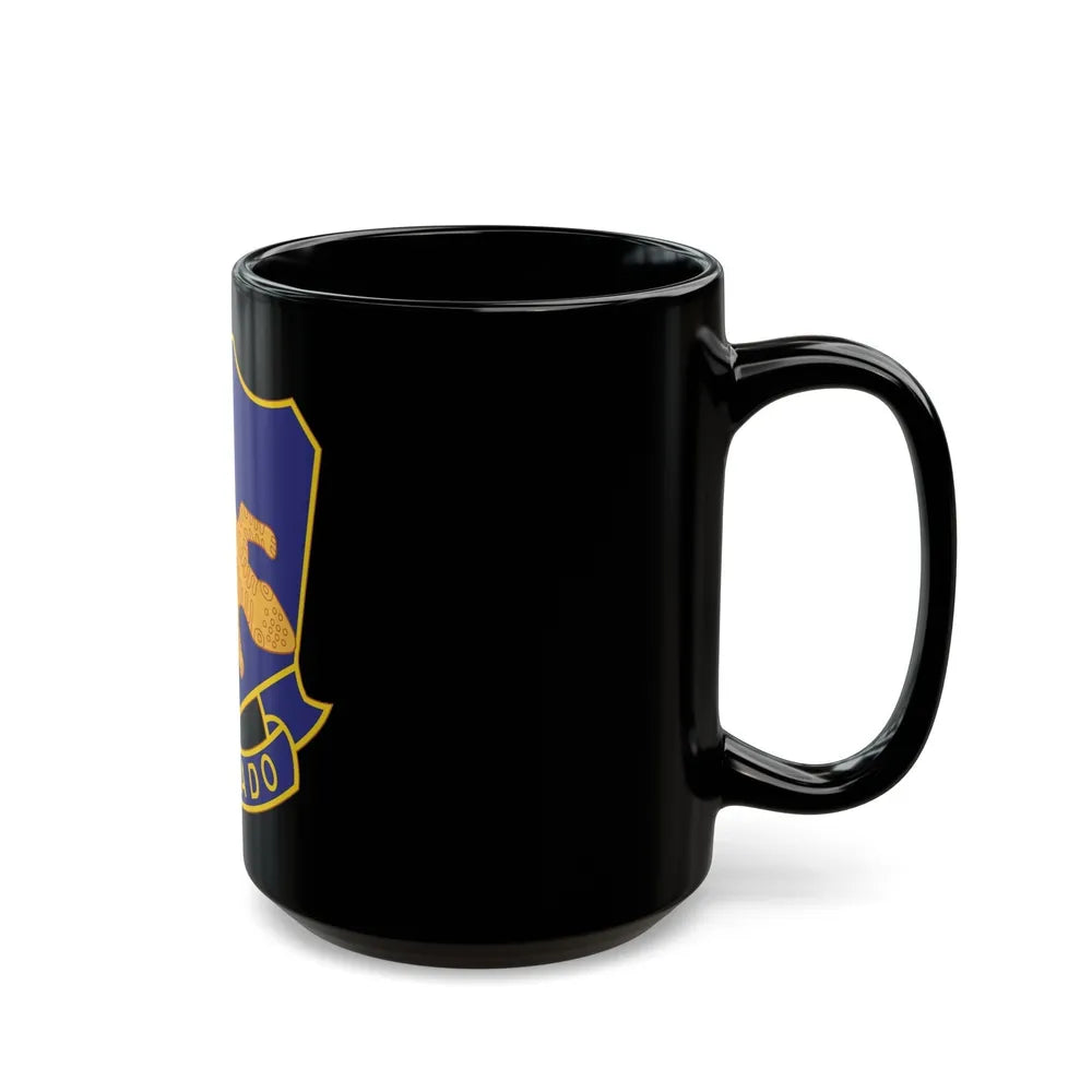 158th Infantry Regiment (U.S. Army) Black Coffee Mug-Go Mug Yourself