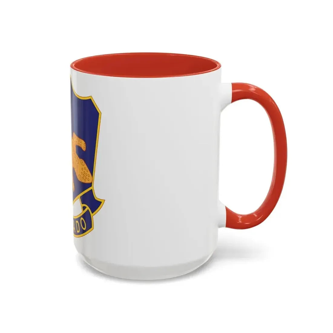 158th Infantry Regiment (U.S. Army) Accent Coffee Mug - Go Mug Yourself