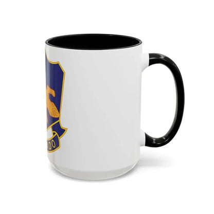 158th Infantry Regiment (U.S. Army) Accent Coffee Mug - Go Mug Yourself