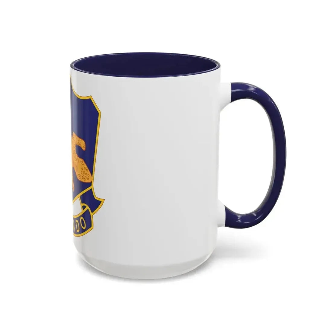 158th Infantry Regiment (U.S. Army) Accent Coffee Mug - Go Mug Yourself
