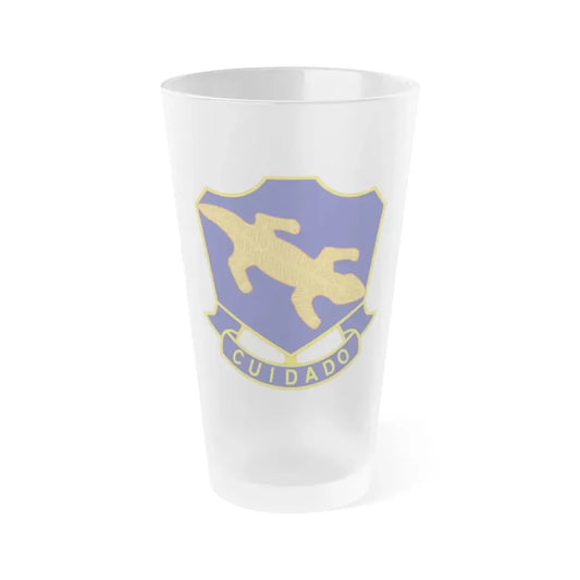 158th Infantry Regiment (U.S. Army) Frosted Pint Glass 16oz Default Title - Go Mug Yourself