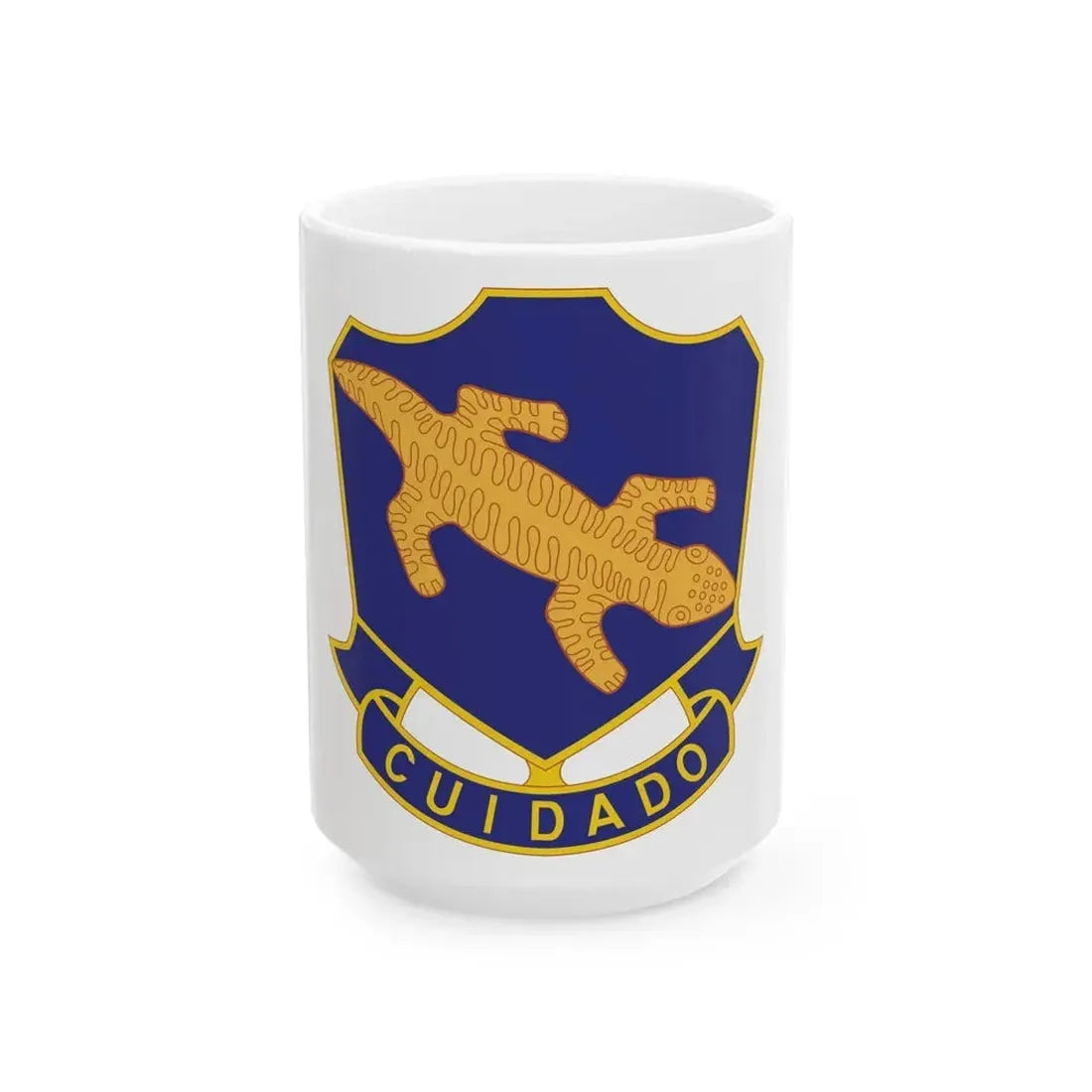 158th Infantry Regiment (U.S. Army) White Coffee Mug 15oz - Go Mug Yourself