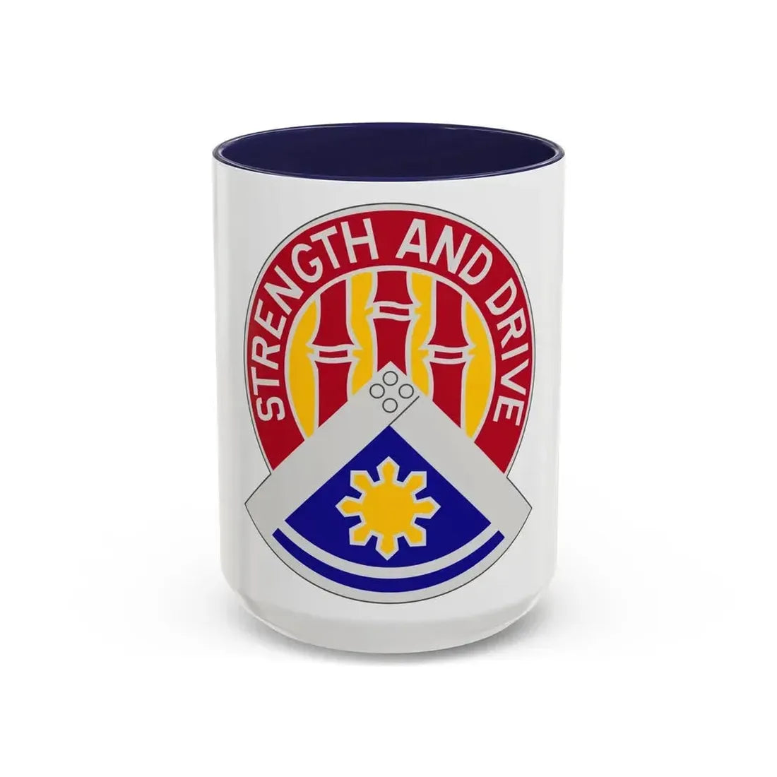 159 Engineer Group (U.S. Army) Accent Coffee Mug 15oz Navy - Go Mug Yourself