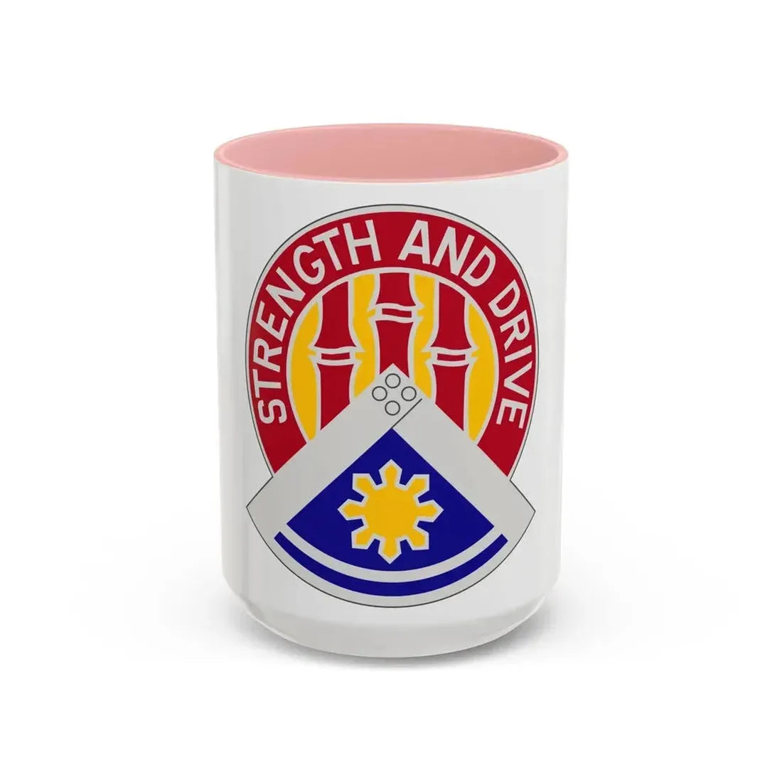 159 Engineer Group (U.S. Army) Accent Coffee Mug 15oz Pink - Go Mug Yourself
