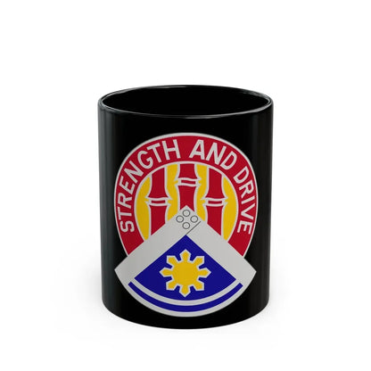 159 Engineer Group (U.S. Army) Black Coffee Mug 11oz - Go Mug Yourself