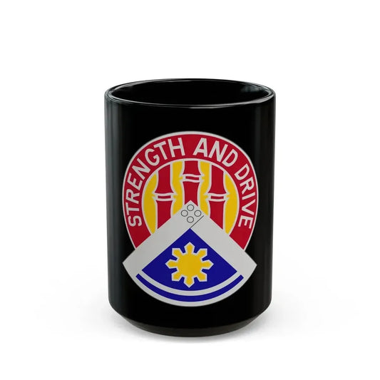 159 Engineer Group (U.S. Army) Black Coffee Mug 15oz - Go Mug Yourself