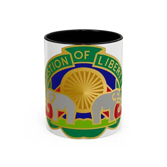 159 Military Police Battalion (U.S. Army) Accent Coffee Mug 11oz Black - Go Mug Yourself