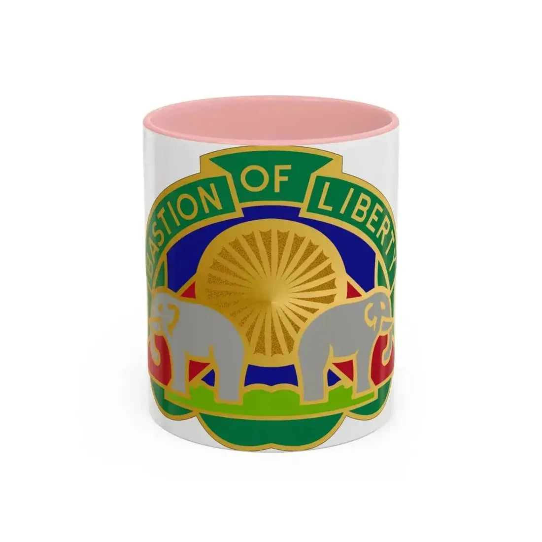 159 Military Police Battalion (U.S. Army) Accent Coffee Mug 11oz Pink - Go Mug Yourself