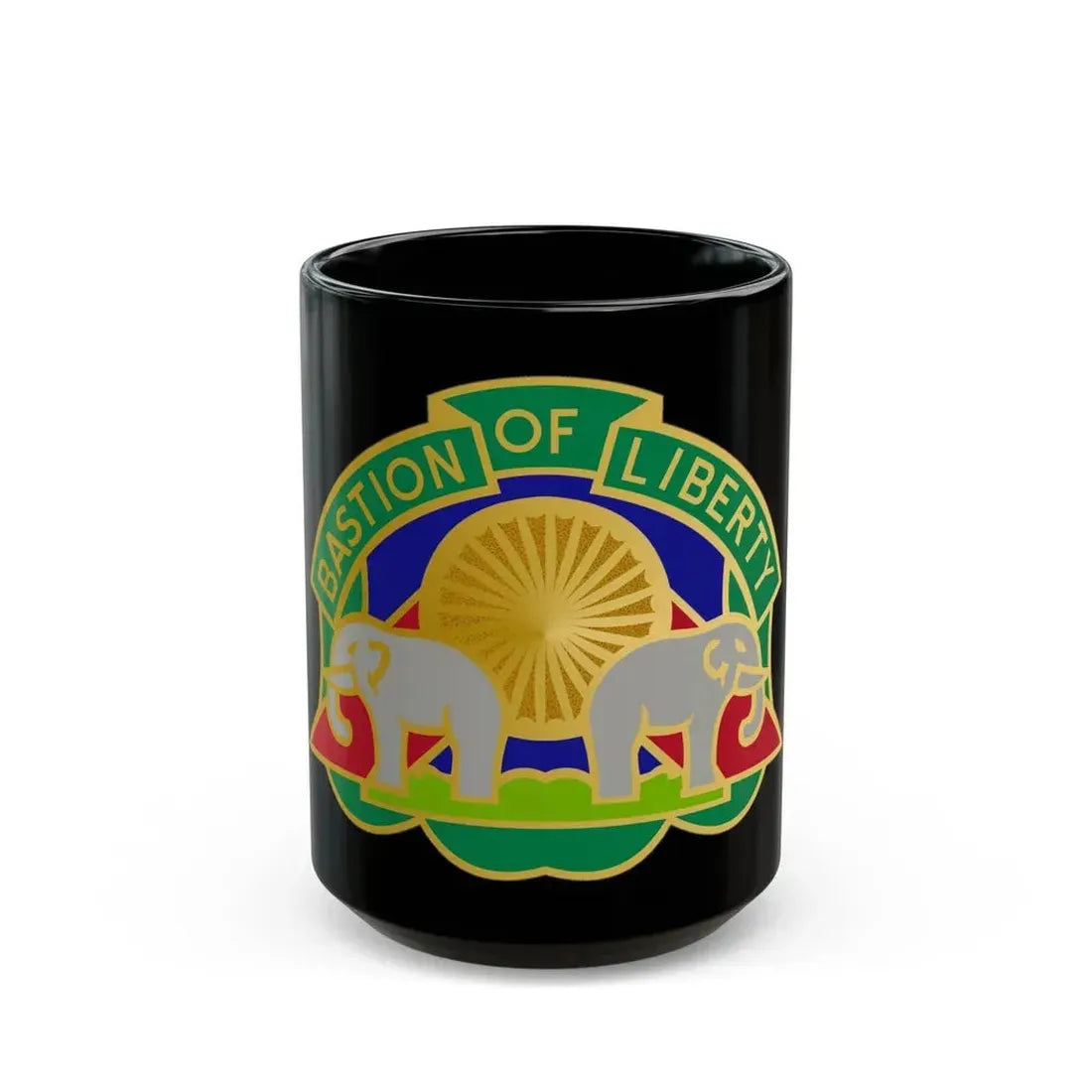 159 Military Police Battalion (U.S. Army) Black Coffee Mug 15oz - Go Mug Yourself