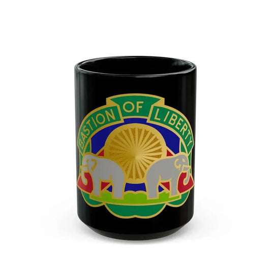 159 Military Police Battalion (U.S. Army) Black Coffee Mug 15oz - Go Mug Yourself