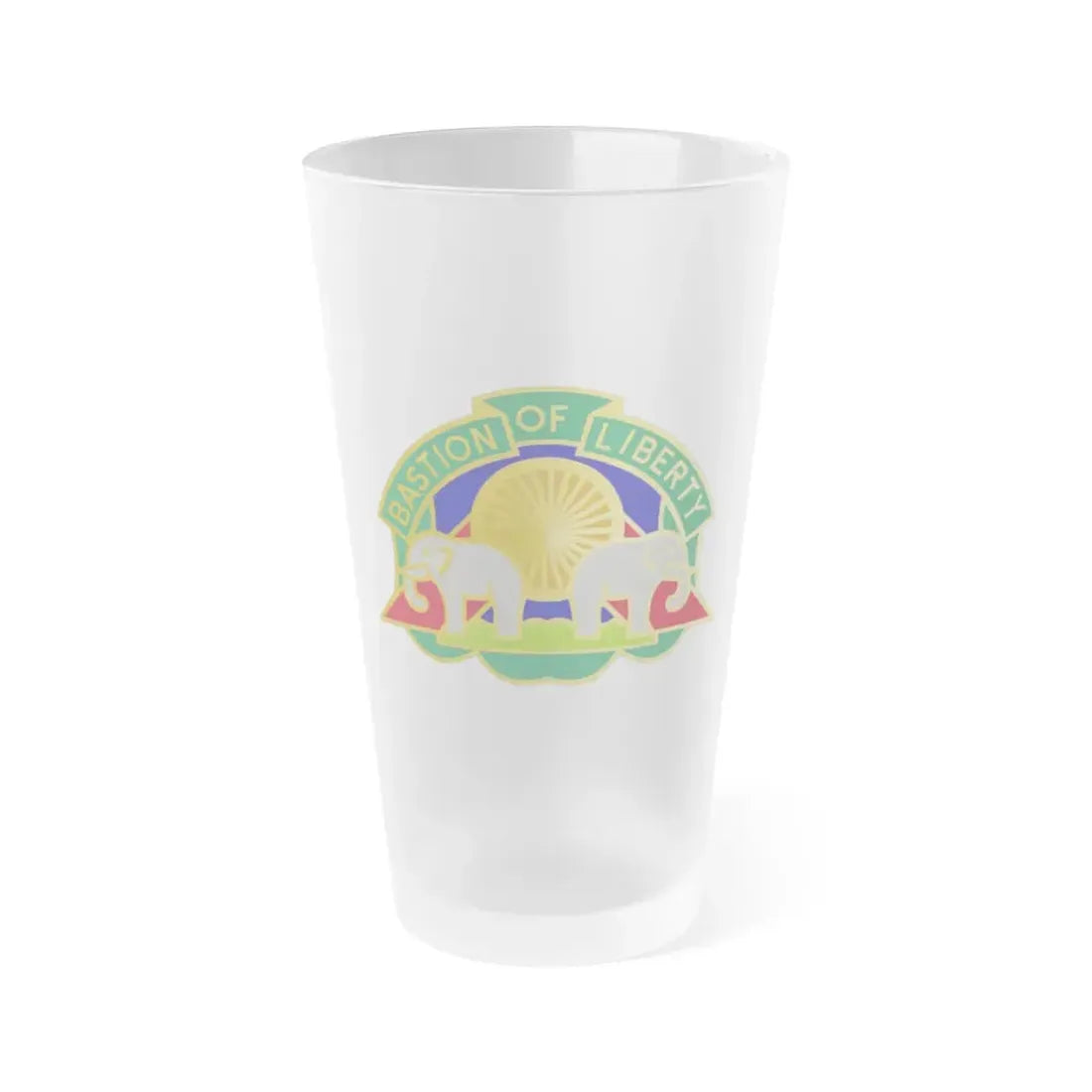 159 Military Police Battalion (U.S. Army) Frosted Pint Glass 16oz Default Title - Go Mug Yourself