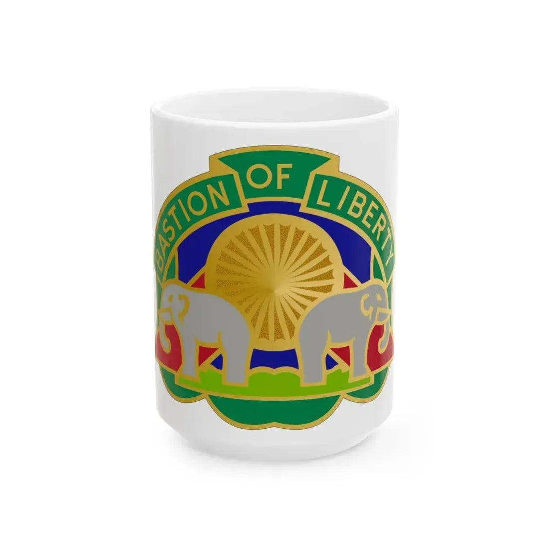 159 Military Police Battalion (U.S. Army) White Coffee Mug 15oz - Go Mug Yourself