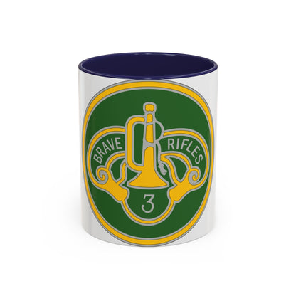 3 Cavalry Regiment 3 (U.S. Army) Accent Coffee Mug