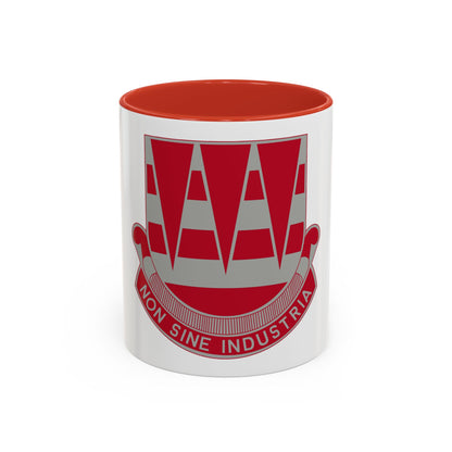 63 Engineer Battalion (U.S. Army) Accent Coffee Mug