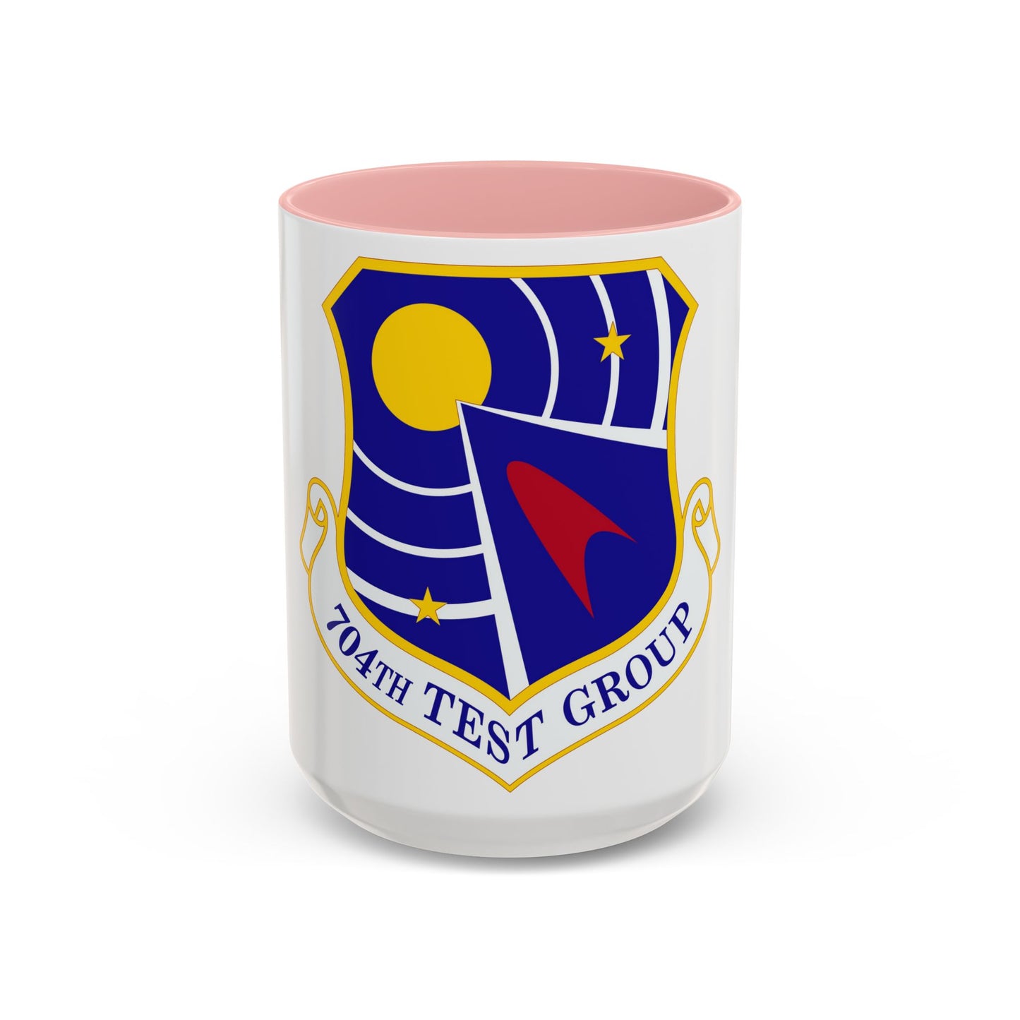 704 Test Group AFMC (U.S. Air Force) Accent Coffee Mug