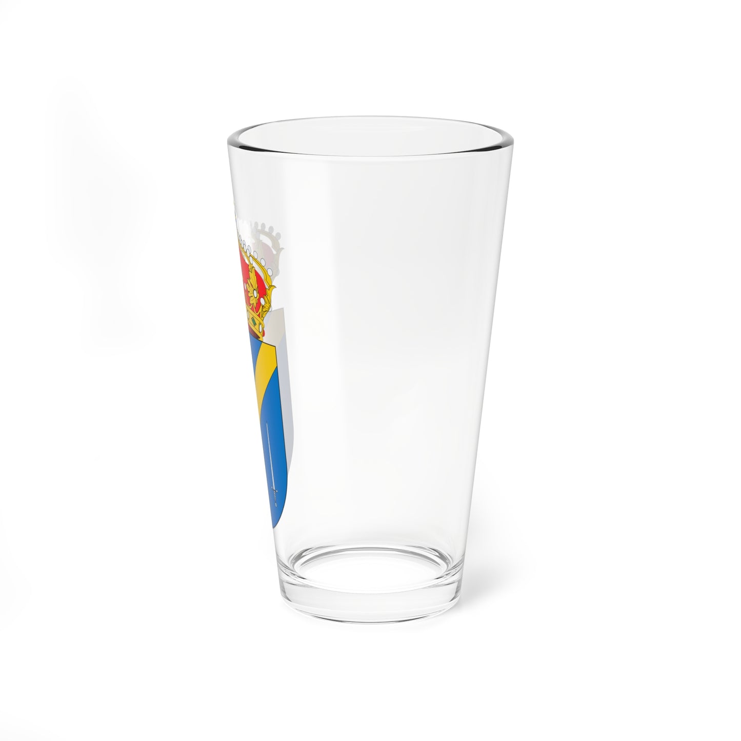 Escudo de Almonacid de la Cuba (Spain) (Coat of Arms) Pint Glass 16oz