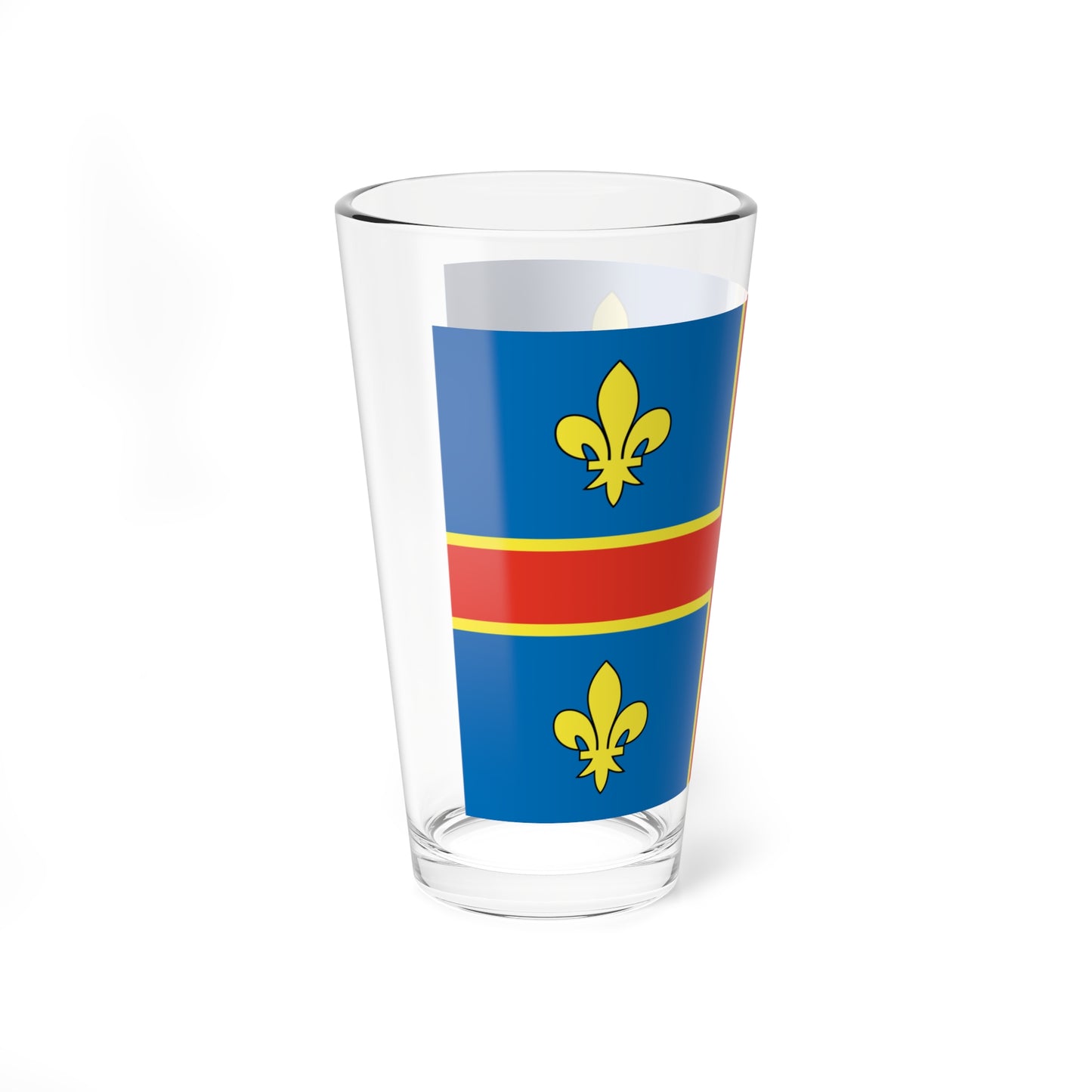 Flag of Clermont-Ferrand (France) Pint Glass 16oz