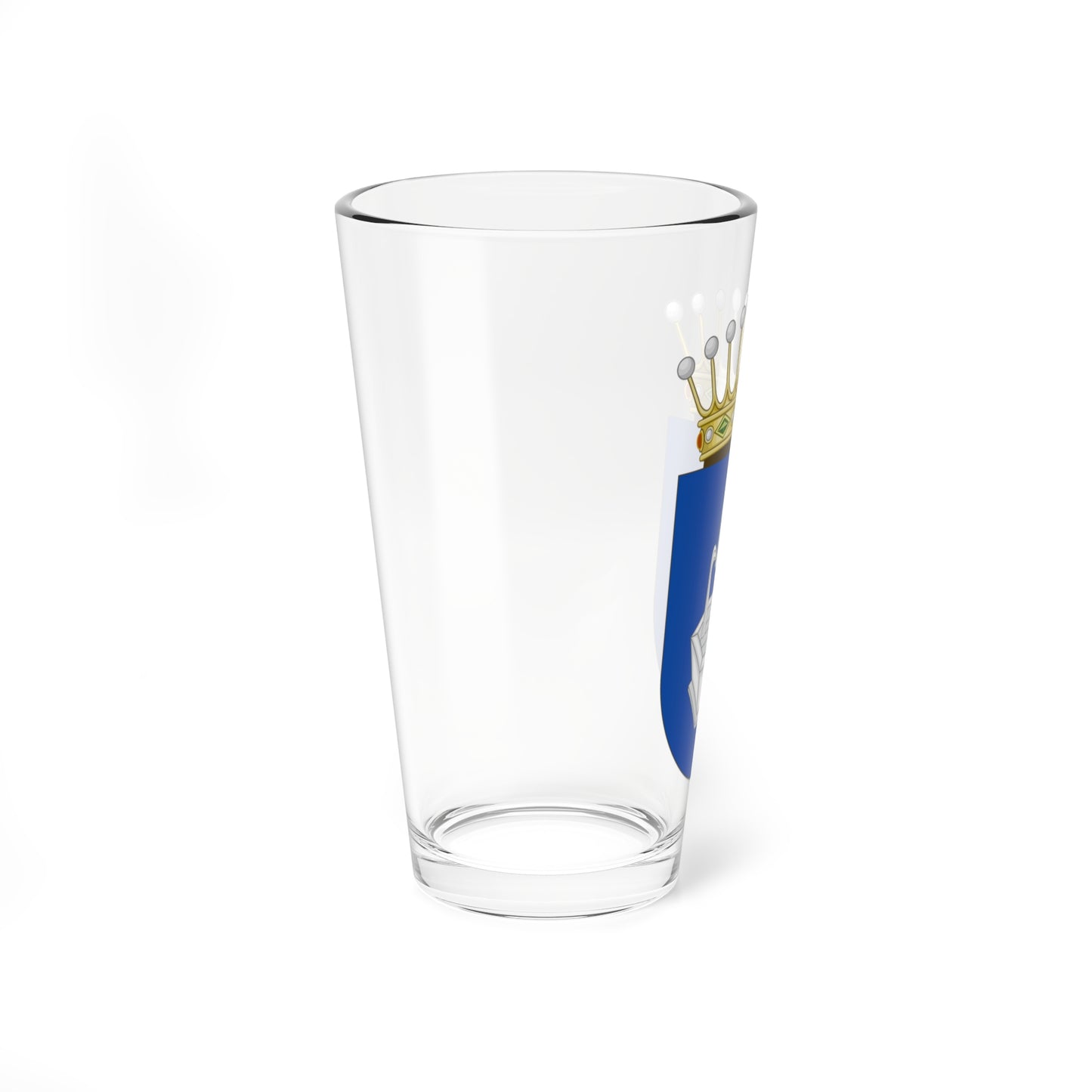 Escudo del Condado de Fuente Roja (Spain) (Coat of Arms) Pint Glass 16oz