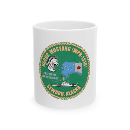 USCGC Mustang WPB 1310 v2 (U.S. Coast Guard) White Coffee Mug