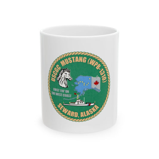USCGC Mustang WPB 1310 v2 (U.S. Coast Guard) White Coffee Mug