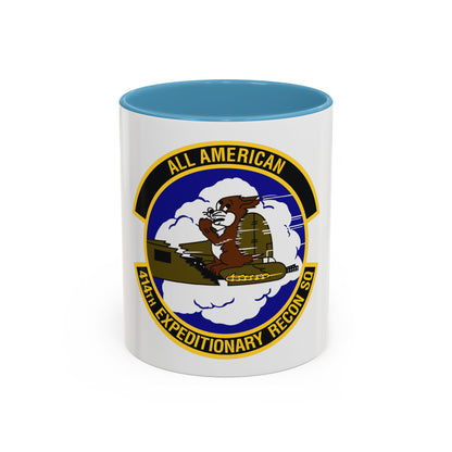 414th Expeditionary Reconnaissance Squadron (U.S. Air Force) Accent Coffee Mug